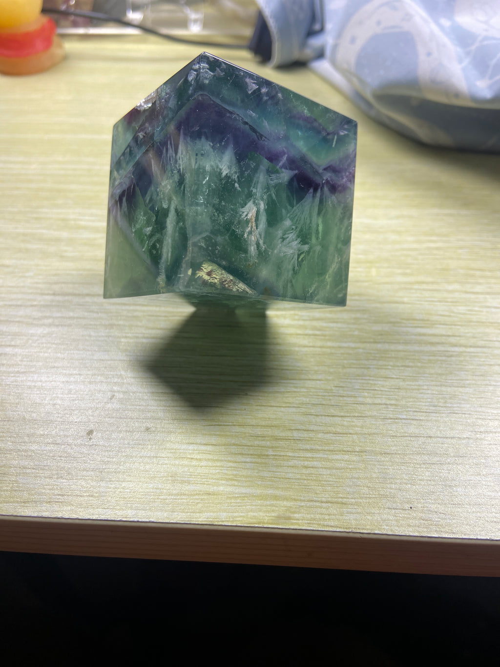 Flourite cube
